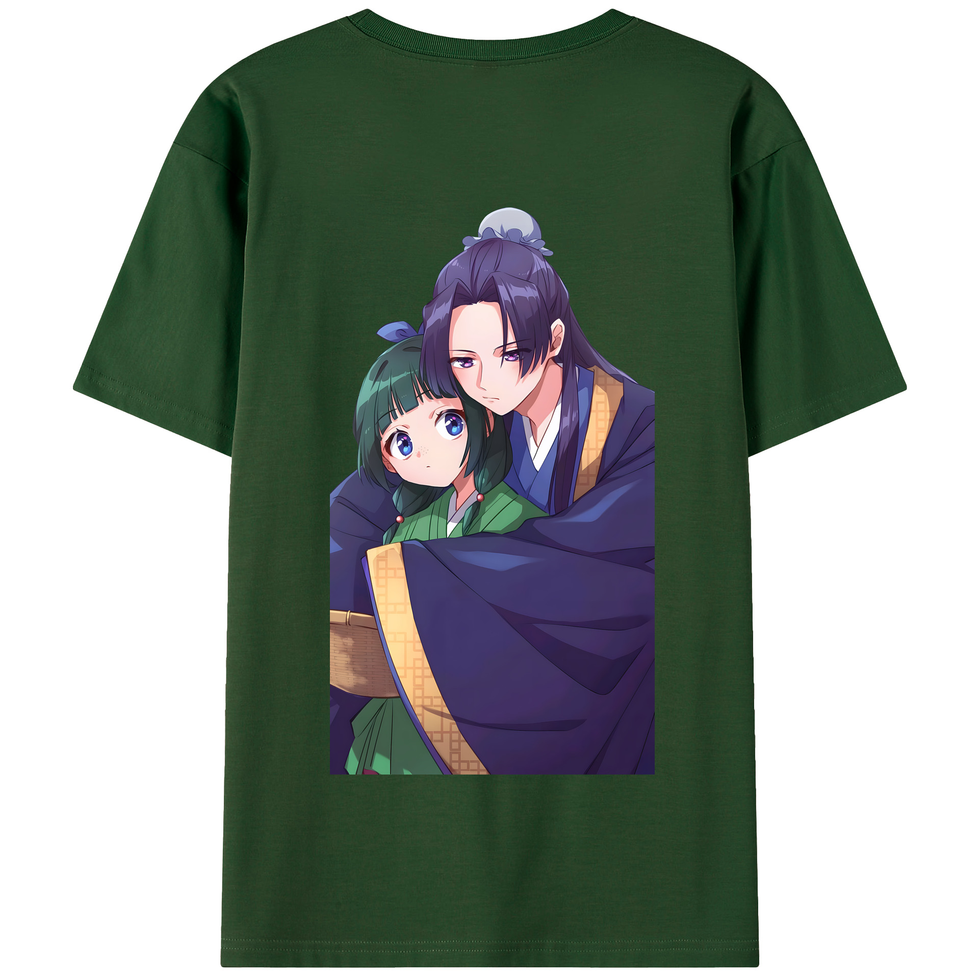（画像用） 薬屋のひとりごと The Apothecary Diaries 綿100％半袖Tシャツ（背面プリント）